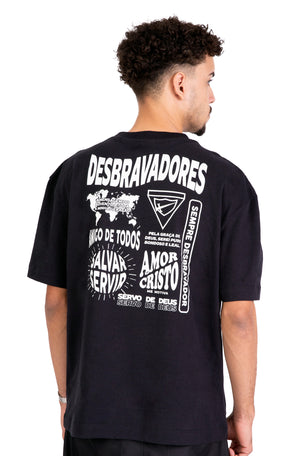 Camiseta Oversized Desbravadores Ideais Unissex