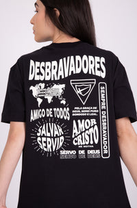 Camiseta Oversized Desbravadores Ideais Unissex