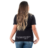 Camiseta Baby Look Cristão Declarado Feminina