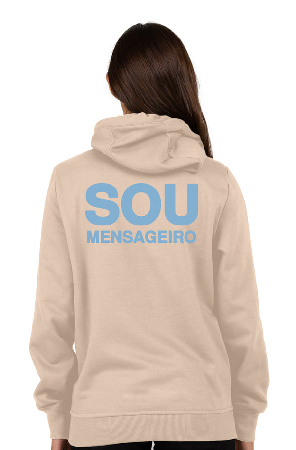 Blusa de Moletom Margem Norte Sou Mensageiro Unissex