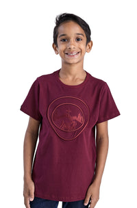 Camiseta Infantil Aventureiros Bordada Unissex