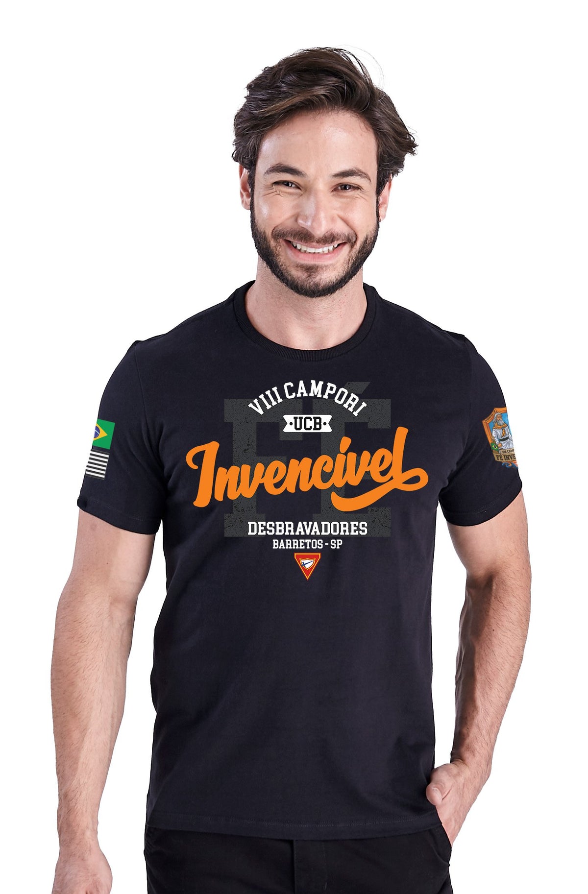 Camiseta Campori Ucb Fé Invencível Masculina
