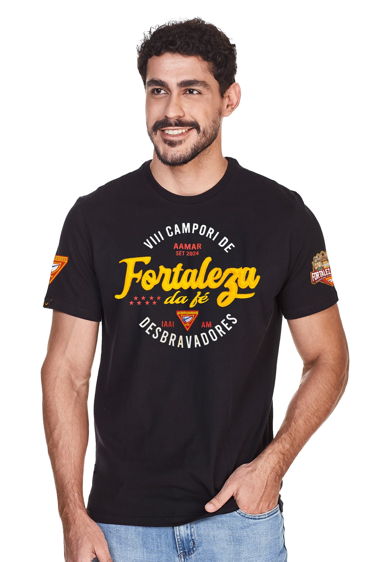 Camiseta Campori AAMAR Fortaleza da Fé Unissex