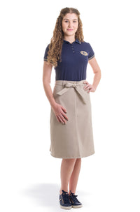 Polo Uniforme b Jovem Adventista Feminina